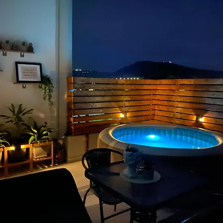 Marvinas Seaside Apartments, Gaia Apartment & Hydor Jacuzzi Apartment Kremasti  Exterior photo